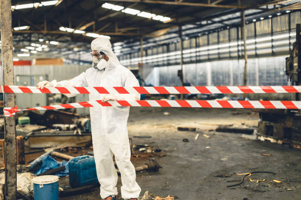 Professional Infectious Disease Decontamination technician working in Bristol, FL